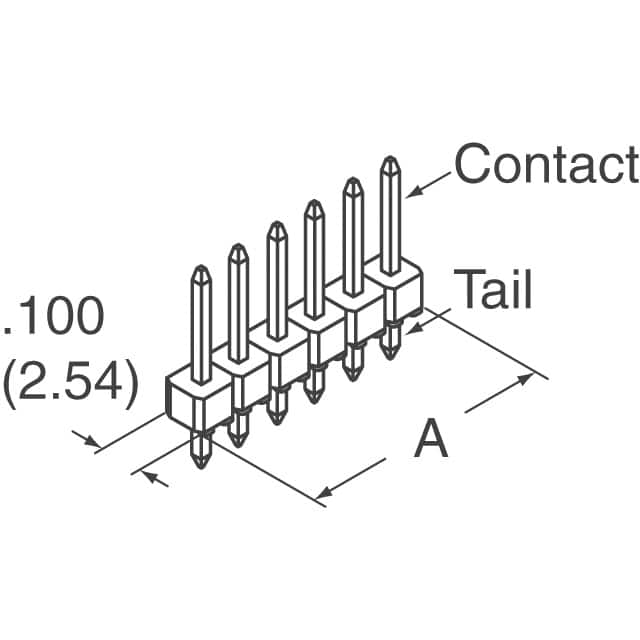 901200126 Molex  Headers Male Pins